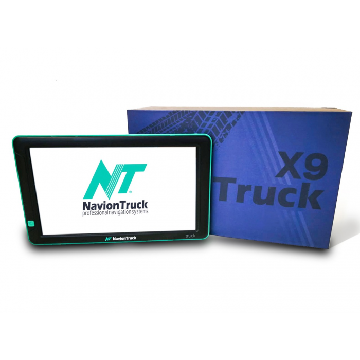 Navion X9 Truck - GPS para Camion con Dashcam y 9 Pulgadas